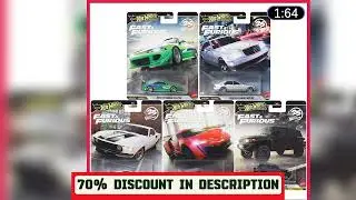 #2026 New Fast & Furious 25th Anniversary Set Mitsubishi Mercedes Mustang etc Classic 1:64 Diecast