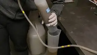 0.2 Micron (Fine) Filtration of Permafrost Leachate