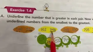 Class 2||Super Math Star||Chapter 1||Numbers Up to 999||Exercise 1.6||Compare Numbers #math #class2