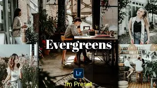 Evergreens Lightroom Mobile Preset | Im Preset | Dark Green Preset | Green Filter |