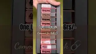 Baked Beauty mini liquid lipsticks 😍💄#affordablebeautyfinds #affordablelipstick
