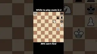 Mate in 2 | Find the Winning Move ♟️ | Chess Puzzle