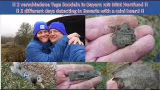 2 x Sondeln in Bayern mit Mini Hort Fund + Weihnachtsgr&uuml;&szlig;e The  Bavarian Detectorist 2024 Part 1025