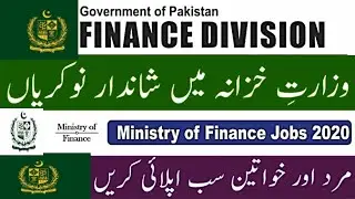 Ministry Of Finance Jobs Finance Division Jobs 2020 Via ITSPAK