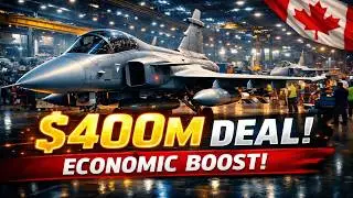 Montreal's $400M Fighter Jet Factory: A Game Changer!