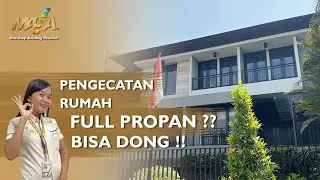 BIKIN BETAH DI RUMAH !! PENGECATAN RUMAH FULL PAKAI CAT PROPAN - MASA BUILDING SOLUTION