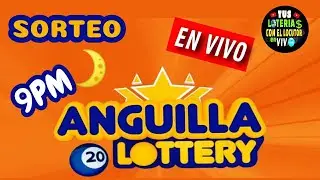 Transmisi&oacute;n Sorteos ⭐Anguilla Lottery 9 pm VIVO de hoy domingo 23 de noviembre del 2025