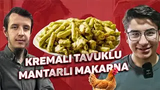 Kremalı Tavuklu Mantarlı Makarna Tarifi | Bizim Dünyamız