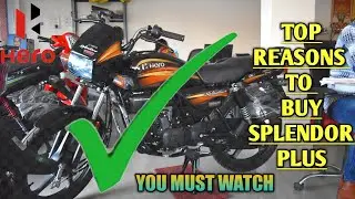 Hero splendor Plus / Top Reasons To Buy Splendor Plus//Bvj Tech//