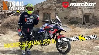 Macbor Montana XR5 XTRAIL ADVENTURE by AVELLANEDO MOTOS en el desierto de Tabernas