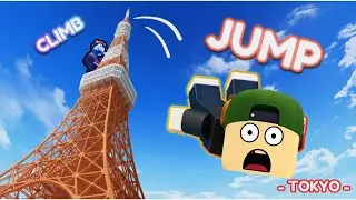 Je dépense trop de robux pour sauter de très haut!!!!