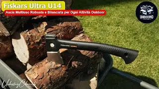 Fiskars Ultra U14 &ndash; Ascia Multiuso Robusta e Bilanciata per Ogni Attivit&agrave; Outdoor
