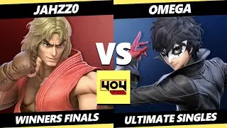 4o4 Weekly 42 WINNERS FINALS - Jahzz0 (Ken) Vs. omega (Joker) Smash Ultimate - SSBU
