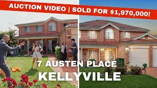Kellyville Auction Success | 77 Groups, 21 Bids, $1.97M SOLD!