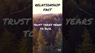 Guarding Trust: Years to Build, Seconds to Break 🤝💔#BuildingTrust #Relationships #TrustIsPrecious