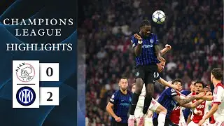Ajax - Inter Milan | 0-2 | Highlights | Champions League 2025-26 | ajax inter