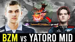 BZM 100% destroyed YATORO Mid & SATANIC Carry in ranked..