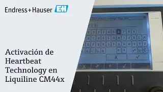 Activaci&oacute;n de Heartbeat Technology en Liquiline CM44x