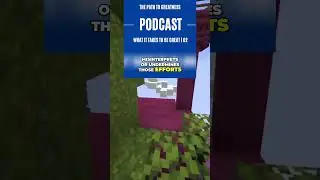The Courage to Forge Your Own Path #motivation #minecraft #disciplinemastery #selfimprovement