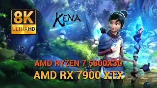 KENA: BRIDGES OF SPIRITS (2021) || AMD RX 7900 XTX 8K GAMEPLAY - Good Gold Games