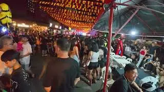 Walking Tour: Night walk from Burgos leaving #takutan to Makati Ave to snack at Jollibee 102525 Pt2