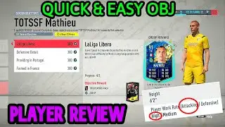 HOW TO COMPLETE TOTSSF PLAYER OBJECTIVE MATHIEU & PLAYER REVIEW - FIFA 20 ULTIMATE TEAM