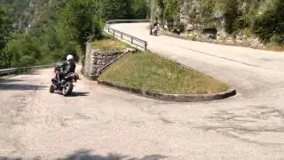 How to take a hairpin turn