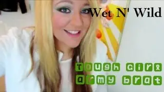 WET N' WILD TOUGH GIRL ARMY BRAT LOOK | MAKEUP REVIEW - September 3, 2013 - Makeup Of The Day
