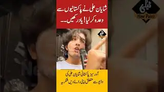 Shayan Ali Massage From London| #dailynewpoint #shayanali #pti #ptiprotest #virall #pakistannews