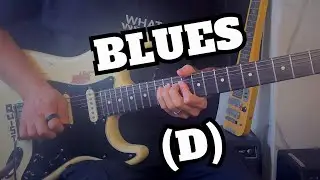 Feel-Good Vintage Blues Backing Track in D | Guitar Jam