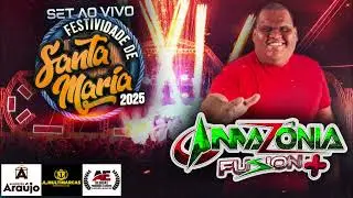 DJ FELIPE MACAP&Aacute; AO VIVO - AMAZONIA FUZION MAIS - FESTIVIDADE DE SANTA MARIA 2025-SEDE DA IGREJINHA