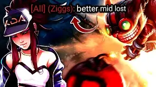 THIS WILL BE A BLAST!  -  Akali Mid ( vs Ziggs)
