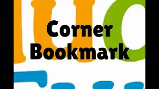 DIY Fabric Corner Bookmark | Easy Sewing Project for Beginners