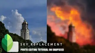 SKY REPLACEMENT on SNAPSEED - TUTORIAL