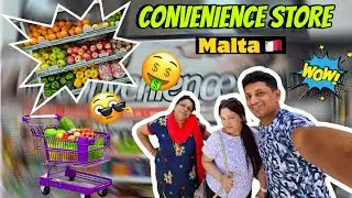 Exploring a Convenience Store in Malta 🇲🇹 (Travel Vlog Part 2) | Vlogs | Lucky Moments | 