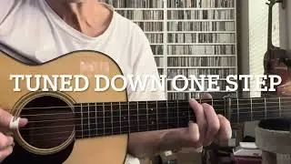 Standard vs Low Tuning capoed to same pitch