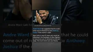 NEVER KNEW ANDRE WARD WAS 47 YEARS OLD!