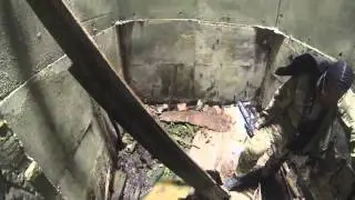Airsoft battle accident