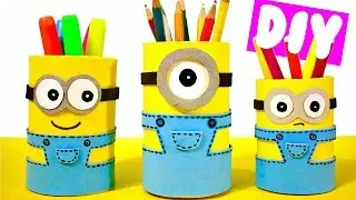 Как сделать держатель Миньон Карандаш | DIY рождественские подарки