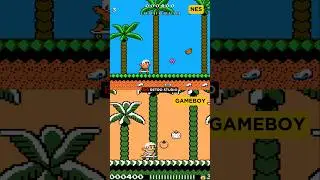 Adventure Island - NES vs Gameboy