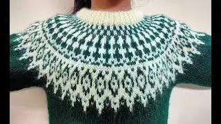 3-5 Years Old Baby Woolen Sweater | Beautiful Baby Woolen Sweater Complete Tutorial