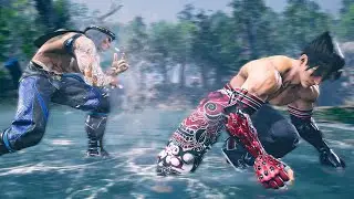 Aggro Law Fights an Aggressive Jin in Rank-Tekken 8