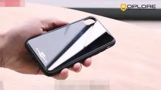 Toughened Mirror PC Shockproof Gorilla Tempered Glass Protection Silicone Case | Oplore.com