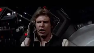 Adywan's Star Wars Revisited - New Falcon and TIE Fighter Attack Scene
