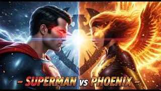 Superman vs Phoenix Force Jean Grey