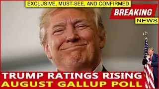 Trump Ratings Rising August Gallup Poll