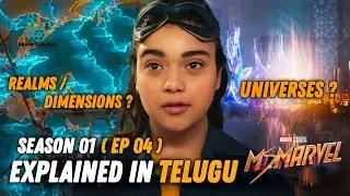 Ms Marvel Season 1 Episode 4 Explained in Telugu | Kamala Khan | Marvel Studios | Movie Lunatics |