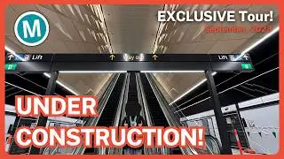 I Visited Central Station's NEW Metro Platforms Before They Opened!