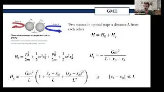 Quantum Gravity experiments - Andrea di Biagio