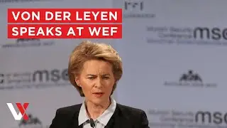LIVE | Ursula Von Der Leyen Special Address At World Economic Forum | VERTEX